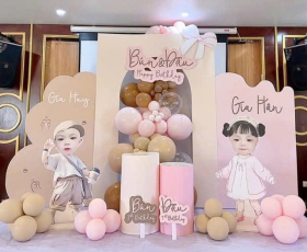 Decor trang trí sinh nhật giá rẻ tại Bình Dương