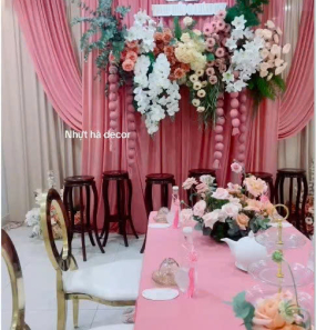 Dịch vụ trang trí tiệc đính hôn Bình Dương – Nhựt Hà Decor